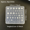 3D Floral Silicone Nail Art Mold – Rose & Mixed Flower DIY