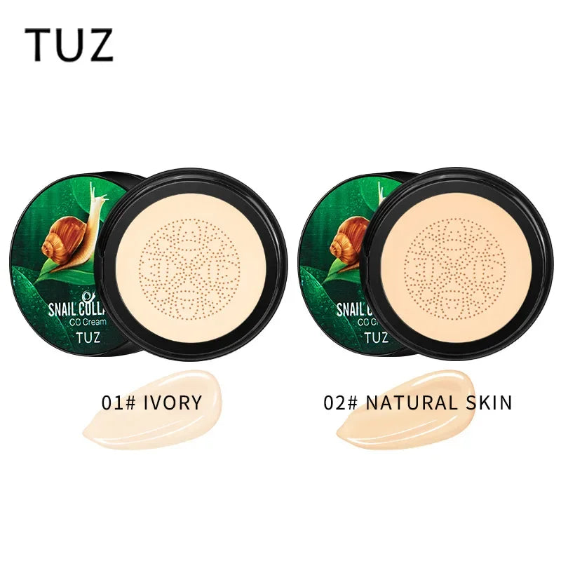 Snail Collagen BB Cream Air Cushion Foundation CC Concealer