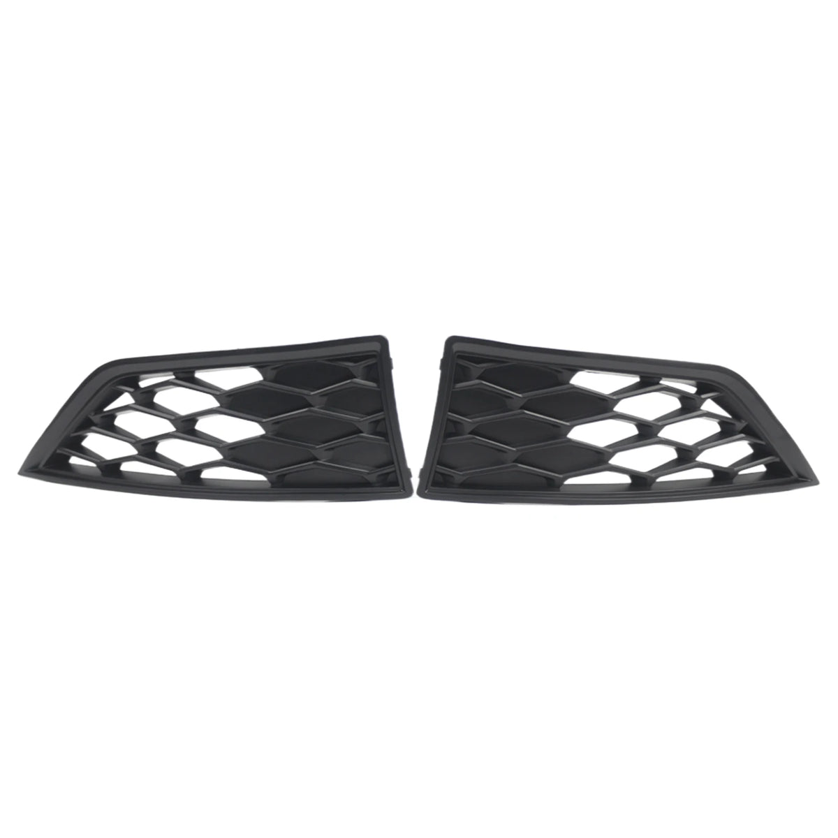 SEAT Leon Cupra Fog Light Grille Bezel Pair 2012–2017 | ABS Bumper Grille Cover PRIMED