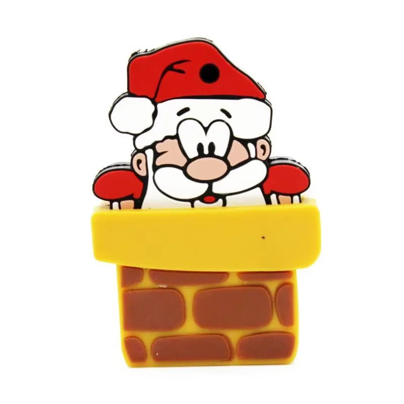 Santa Claus USB Flash Drive 4GB–128GB | Christmas Gift USB Flash Drive PRIMED C 4GB
