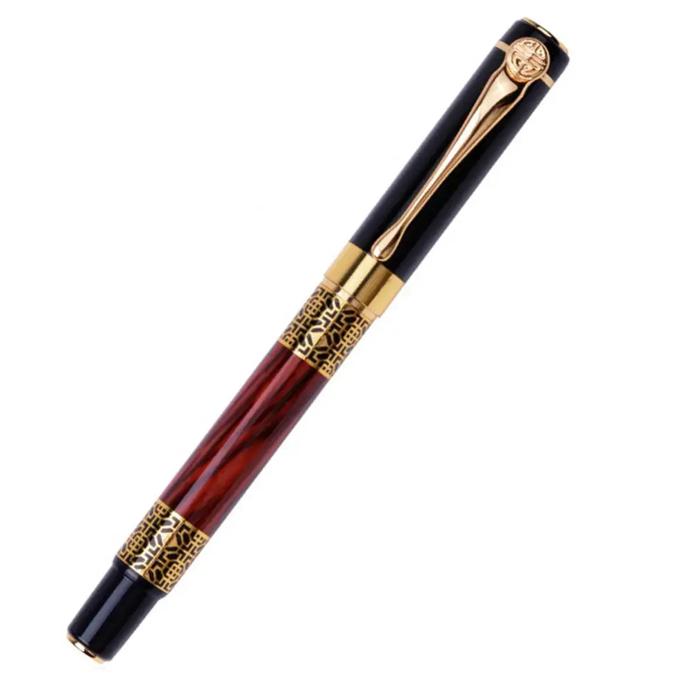 Metal Ink-Refillable Fountain Pen | Calligraphy & Gift Fountain Pen PRIMED Golden