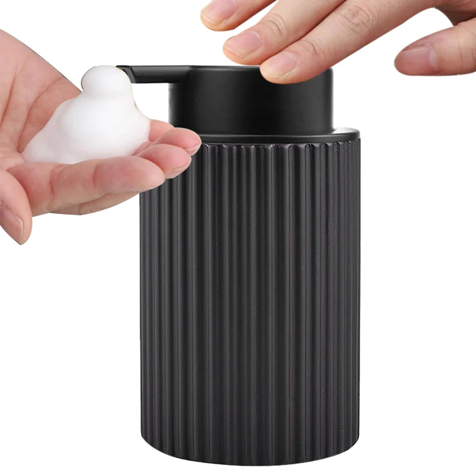 Foaming Soap Dispenser Bottle – Hand, Face & Shower Pump Foaming Soap Dispenser PRIMED