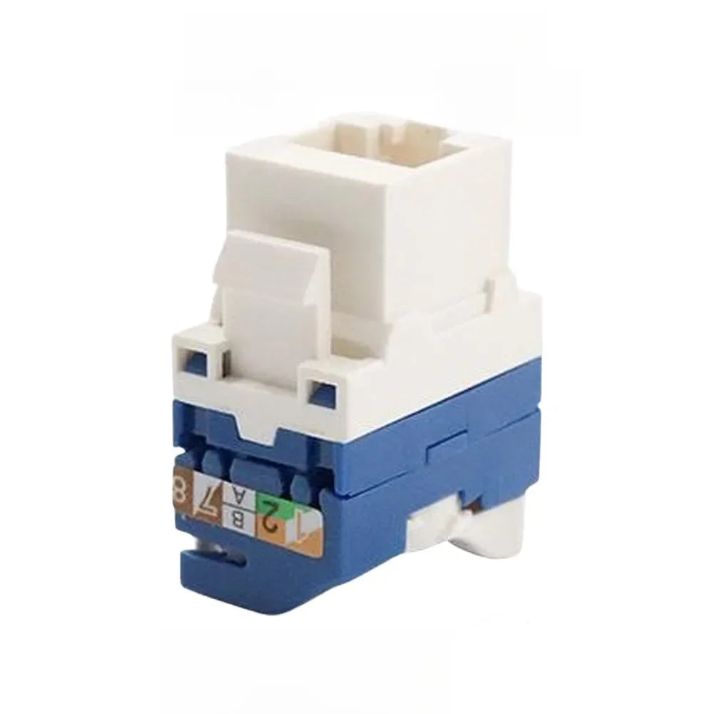 10-Pack Cat6 Toolless Network Modules 180° Rotating 1000Mbps Network Keystone Module PRIMED China Mainland
