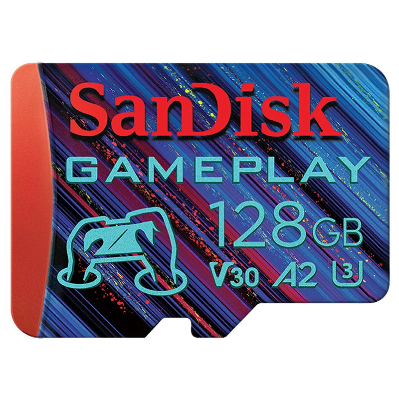 SanDisk Gameplay microSD Card 128GB–512GB | U3 V30 A2 Gaming Gaming Memory Card PRIMED 128 GB