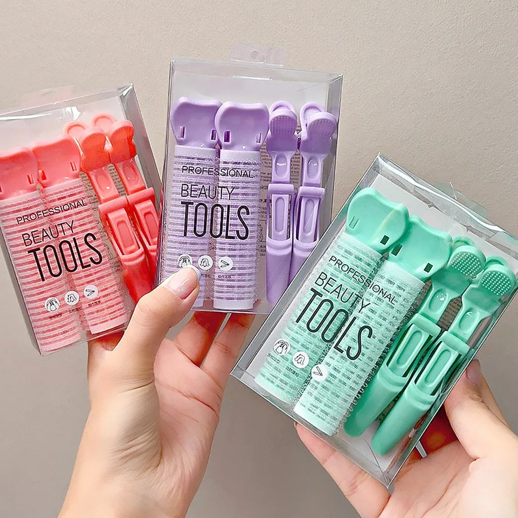 Root Lifting Hair Clips & Roller Set – Volumizing Styling Hair Styling Clip Set PRIMED