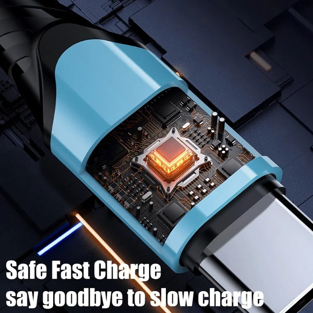 USB-C to USB-C PD Fast Charging Cable QC4.0 6A Braided USB-C Charging Cable PRIMED