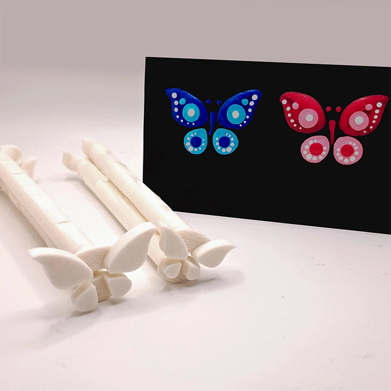 Dot Painting Embossing Stamp Pen Set – Floral DIY Art Tools