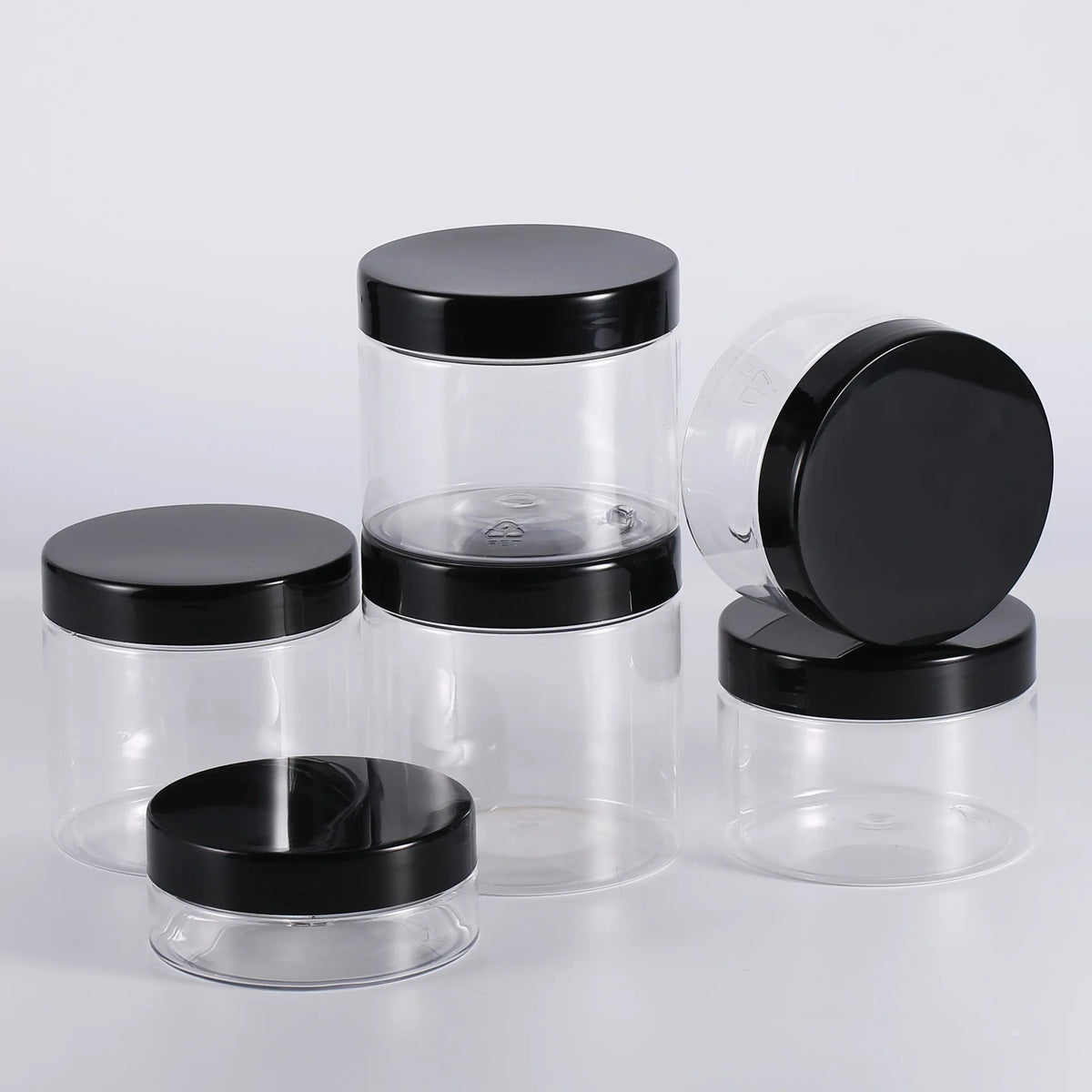 Travel-Size Screw-Top Plastic Cream Bottle | Skincare Storage