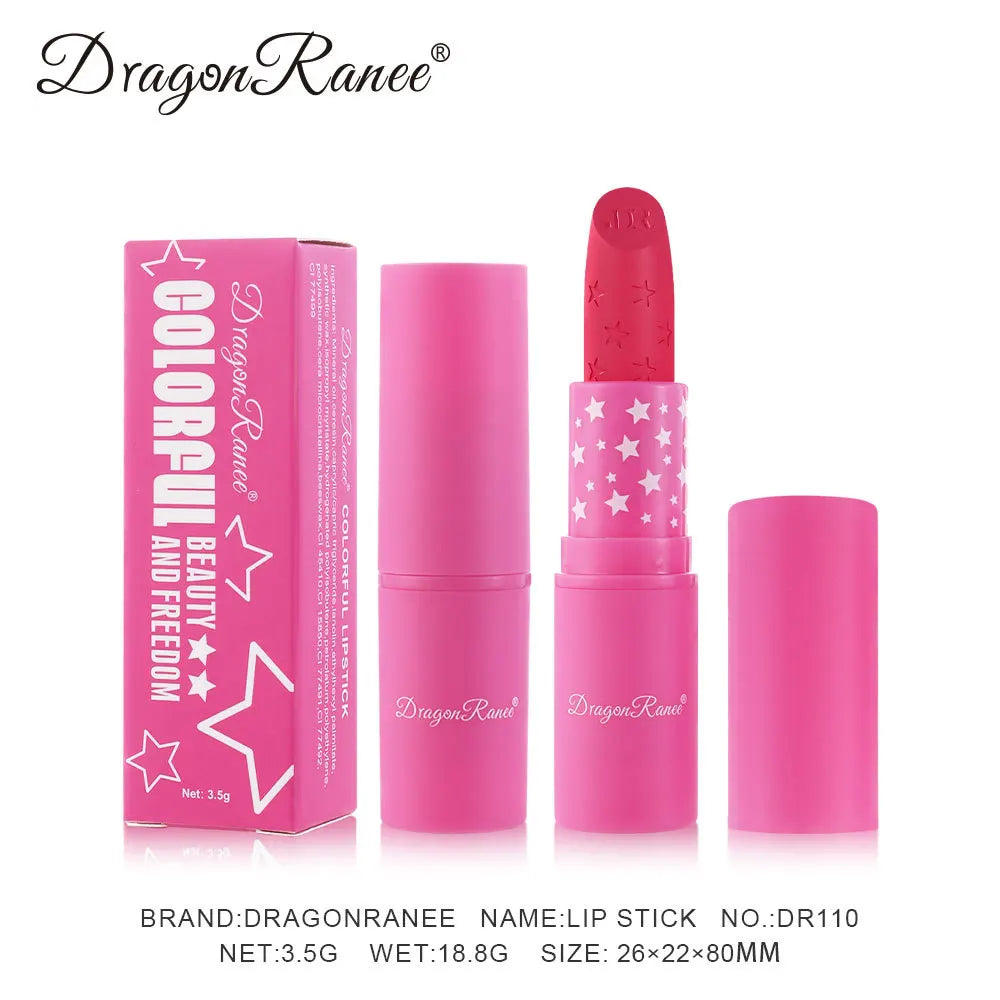 Dragon Ranee Matte Lipstick – Waterproof Long-Lasting Lip Stain Matte Lipstick PRIMED