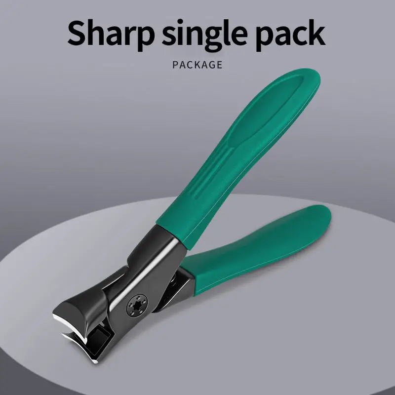 Stainless Steel Nail Clipper – Sharp Fingernail & Toenail Cutter Nail Clipper PRIMED Green1PCS