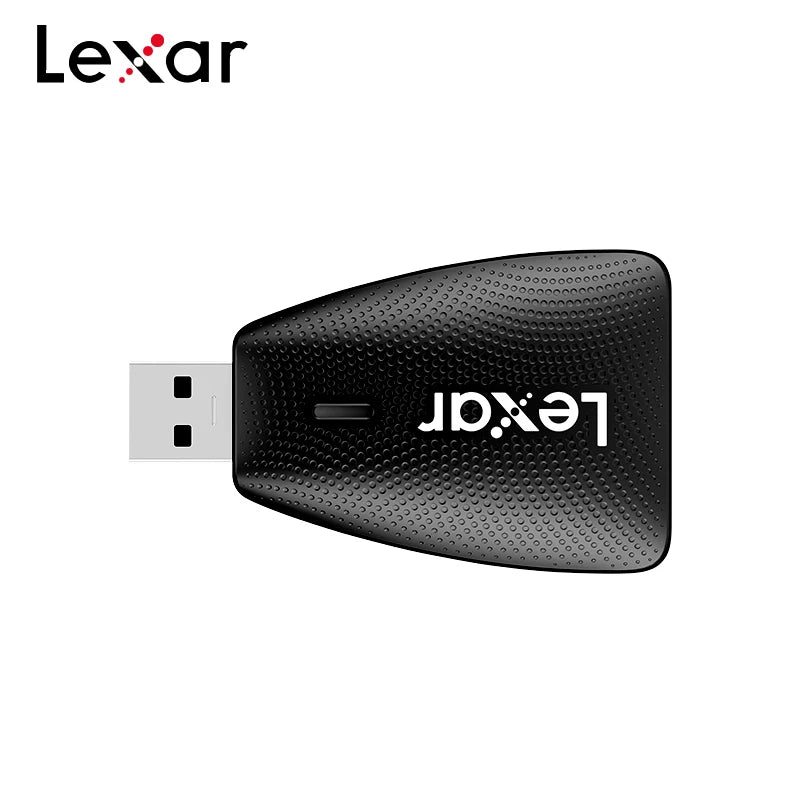 Lexar 2-in-1 USB 3.1 Card Reader – SD & MicroSD UHS-II Memory Card Reader PRIMED