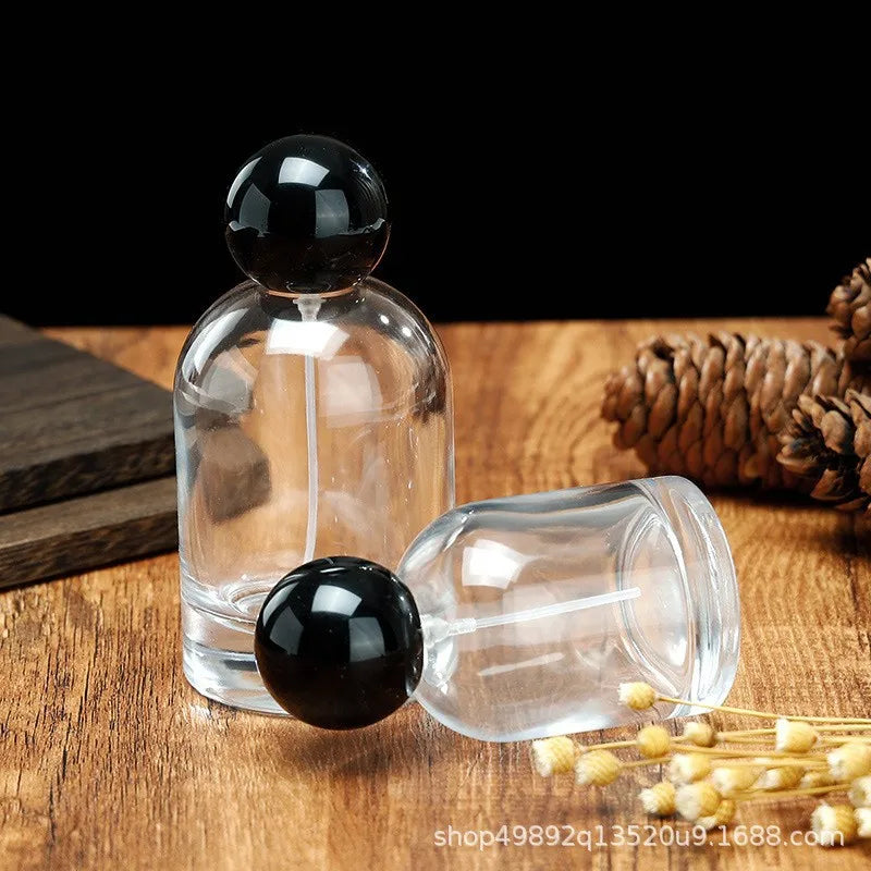 100ml Glass Perfume Spray Bottle – Refillable & Transparent
