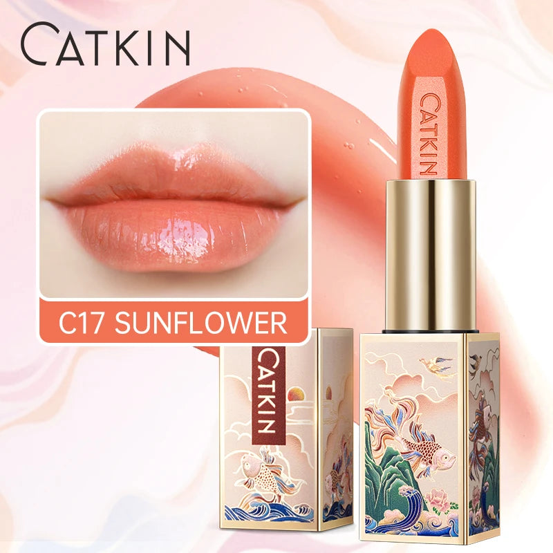Catkin Sparkling pH Color-Changing Lip Balm | Moisturizing Glow Color-Changing Lip Balm PRIMED C17 SUNFLOWER