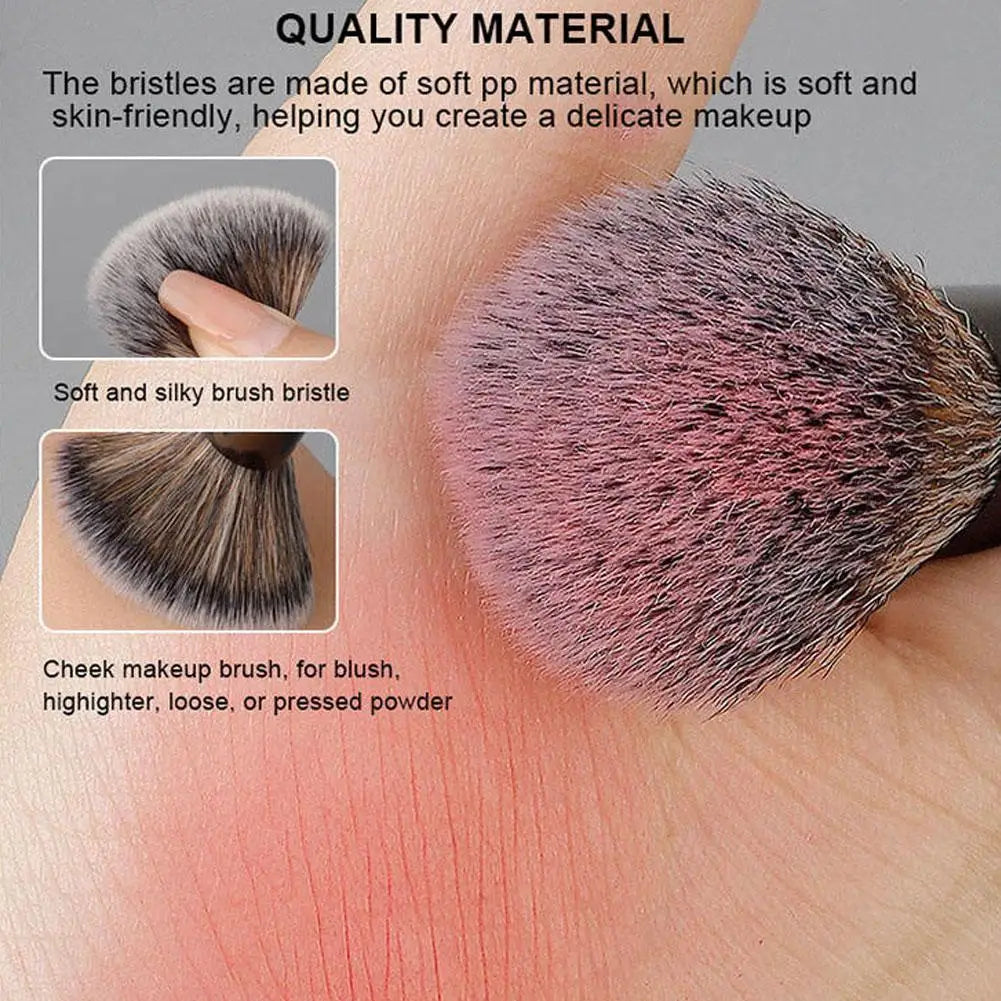 2-in-1 U-Shape Nose Contour & Blush Makeup Brush