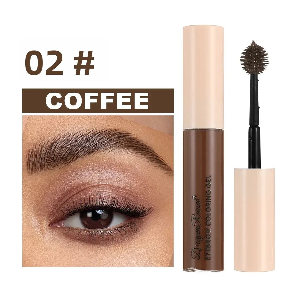Dragon Ranee Waterproof Eyebrow Gel – Long-Lasting Tinted Brows Eyebrow Styling Gel PRIMED