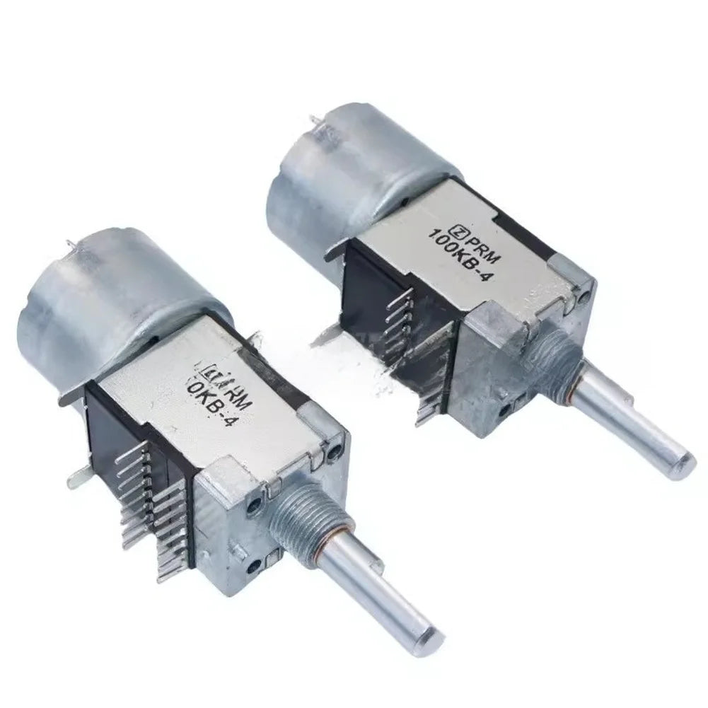4-Gang Motorized Potentiometer B50K B100K | 16-Pin Volume Control Motorized Potentiometer PRIMED