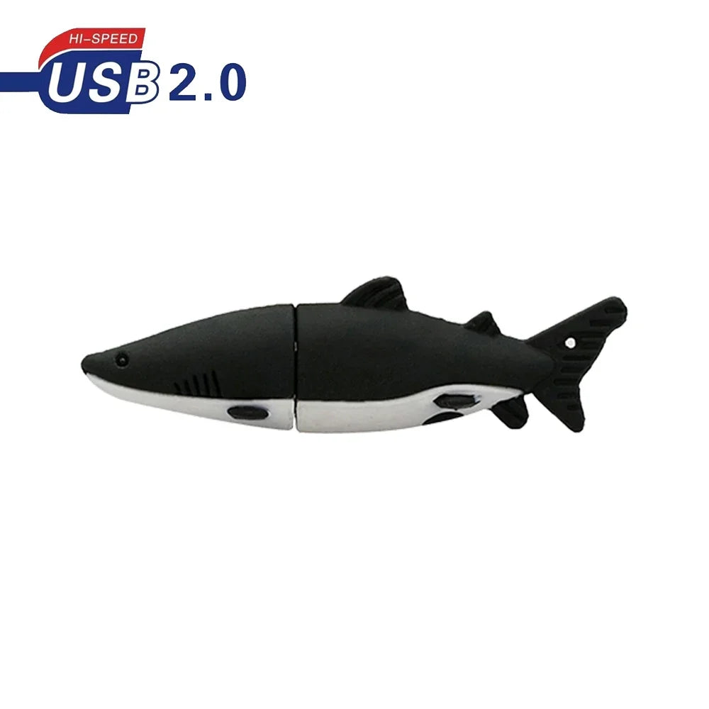 Cute Animal USB Flash Drive Turtle Fish Dolphin 4GB–128GB Novelty USB Flash Drive PRIMED 16 GB Style4