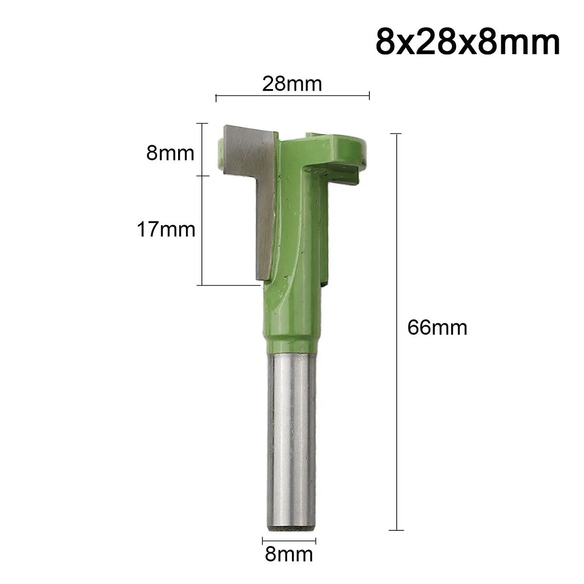 T-Slot Router Bits Set of 4 | 8mm Shank Woodworking