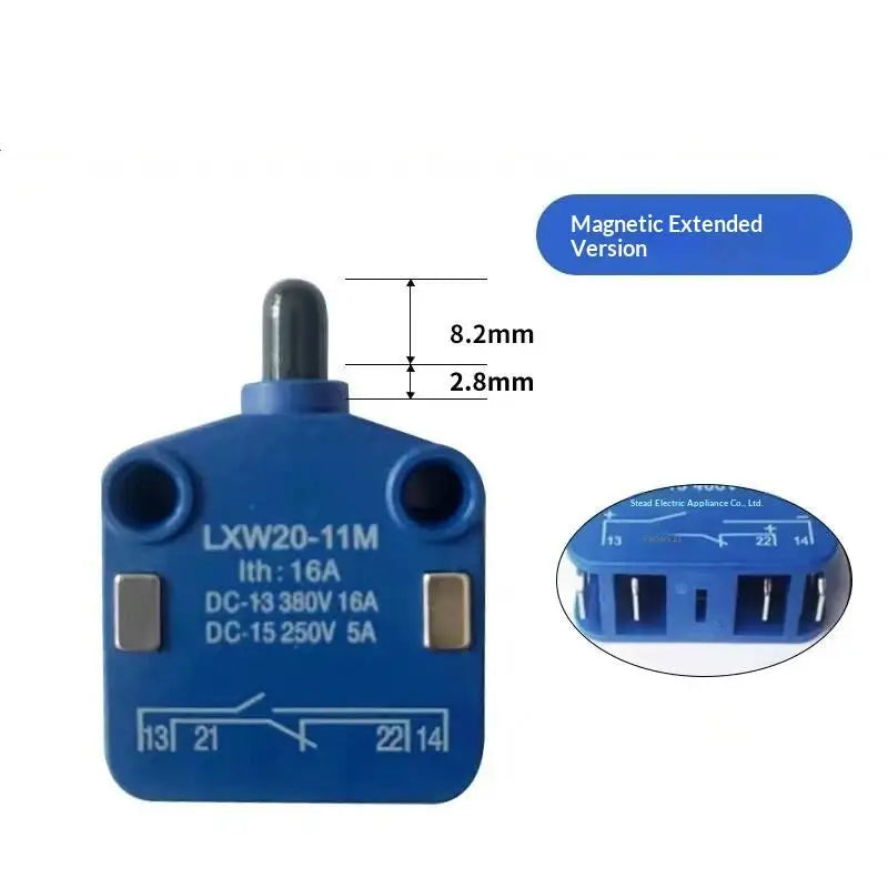 LXW20-11/M Micro Limit Switch 16A 1NO 1NC Silver Contact Micro Limit Switch PRIMED A4