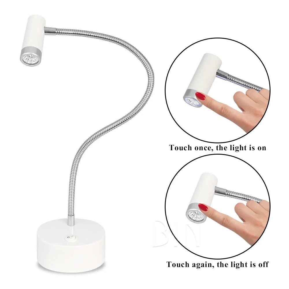 Rechargeable UV LED Nail Lamp – Touch Sensor Gel Polish Dryer UV Nail Lamp PRIMED