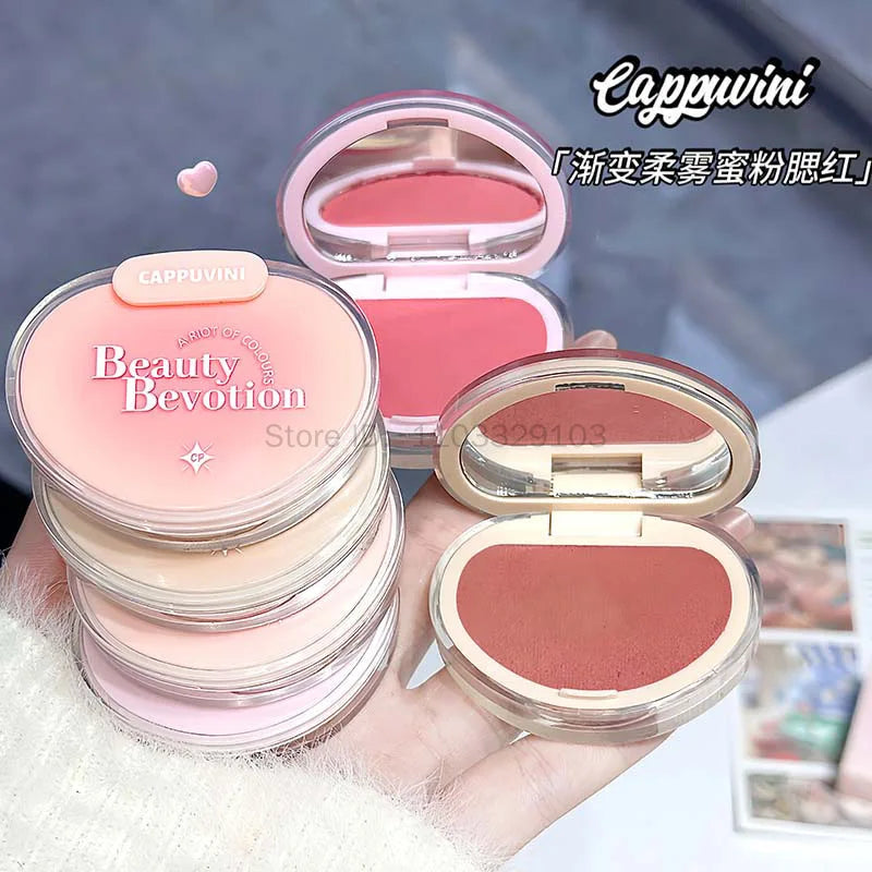 Soft Mist Blush Palette – Matte Cheek Tint & Contour