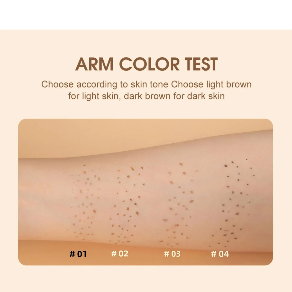 Handaiyan Fake Freckles Pen Set 4PCS – Waterproof Sunkissed