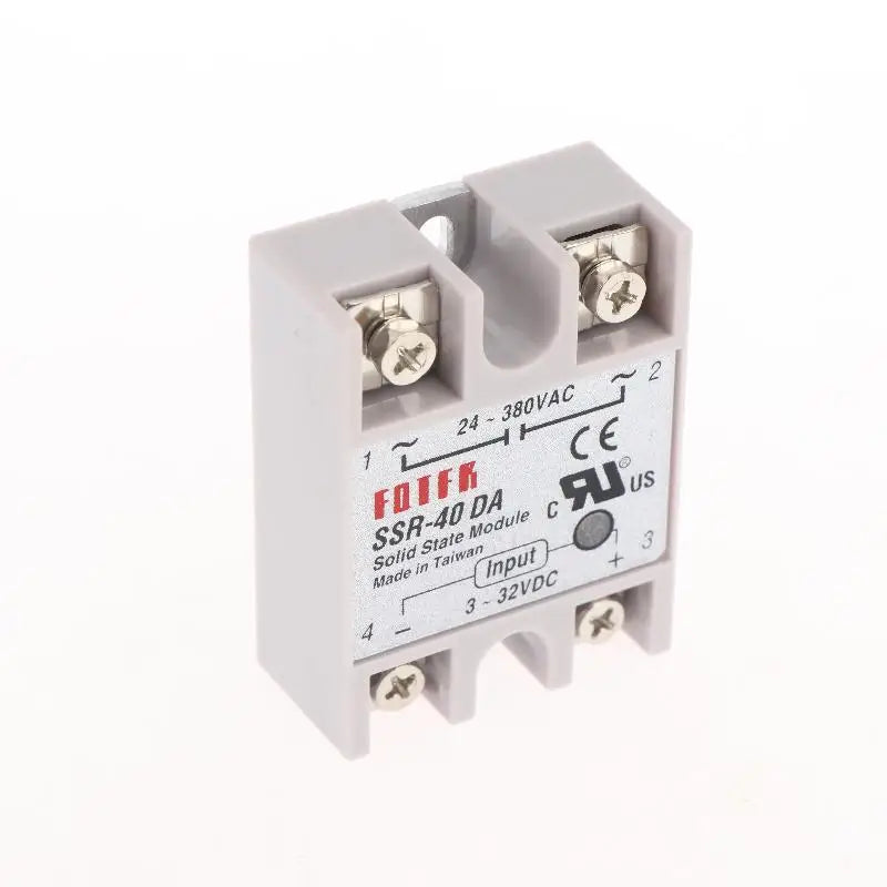 SSR-40DA 40A Solid State Relay Module DC-AC Single Phase