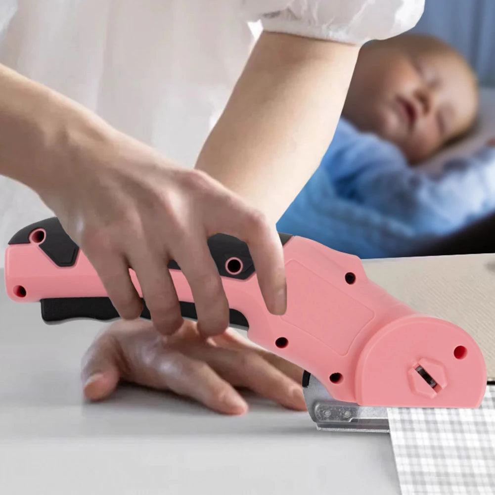 Cordless Electric Rotary Cutter | Fabric Leather Cardboard Electric Rotary Cutter PRIMED