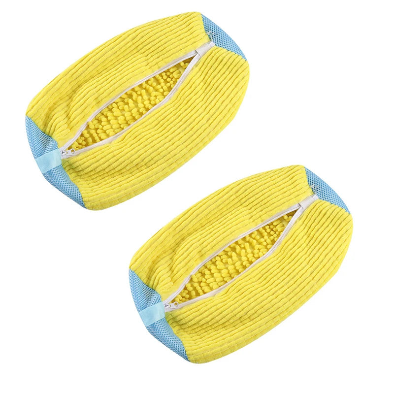 Reusable Shoe Laundry Bag for Washer & Dryer – All Shoe Types Shoe Laundry Bag PRIMED 2 Pieces Yellow