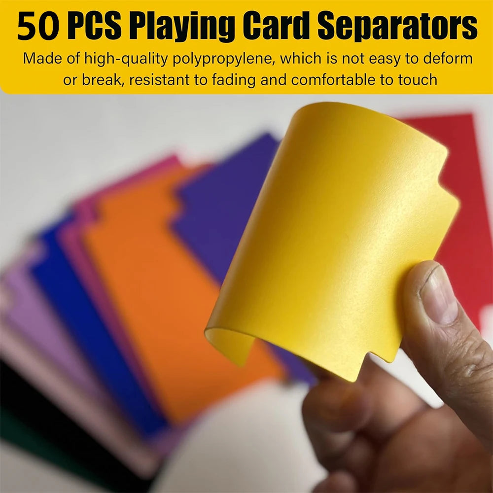 Plastic Trading Card Dividers – Sports & TCG Collection Organizer Card Collection Organizer PRIMED