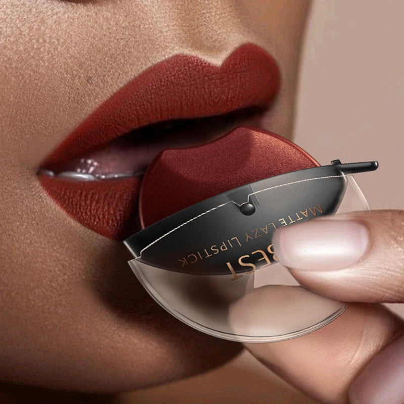 QiBest Velvet Matte Lipstick – Waterproof Long-Lasting Lip Gloss