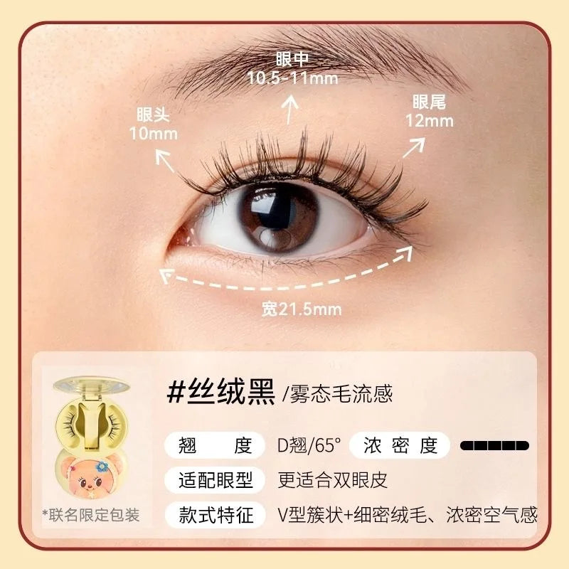 Magnetic False Eyelashes – No Adhesive Reusable Lash Clip