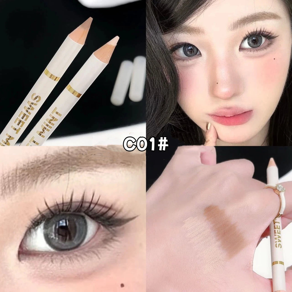 2-in-1 Silkworm Eyeliner & Highlighter Pencil – Waterproof Eyeliner Pencil PRIMED C01