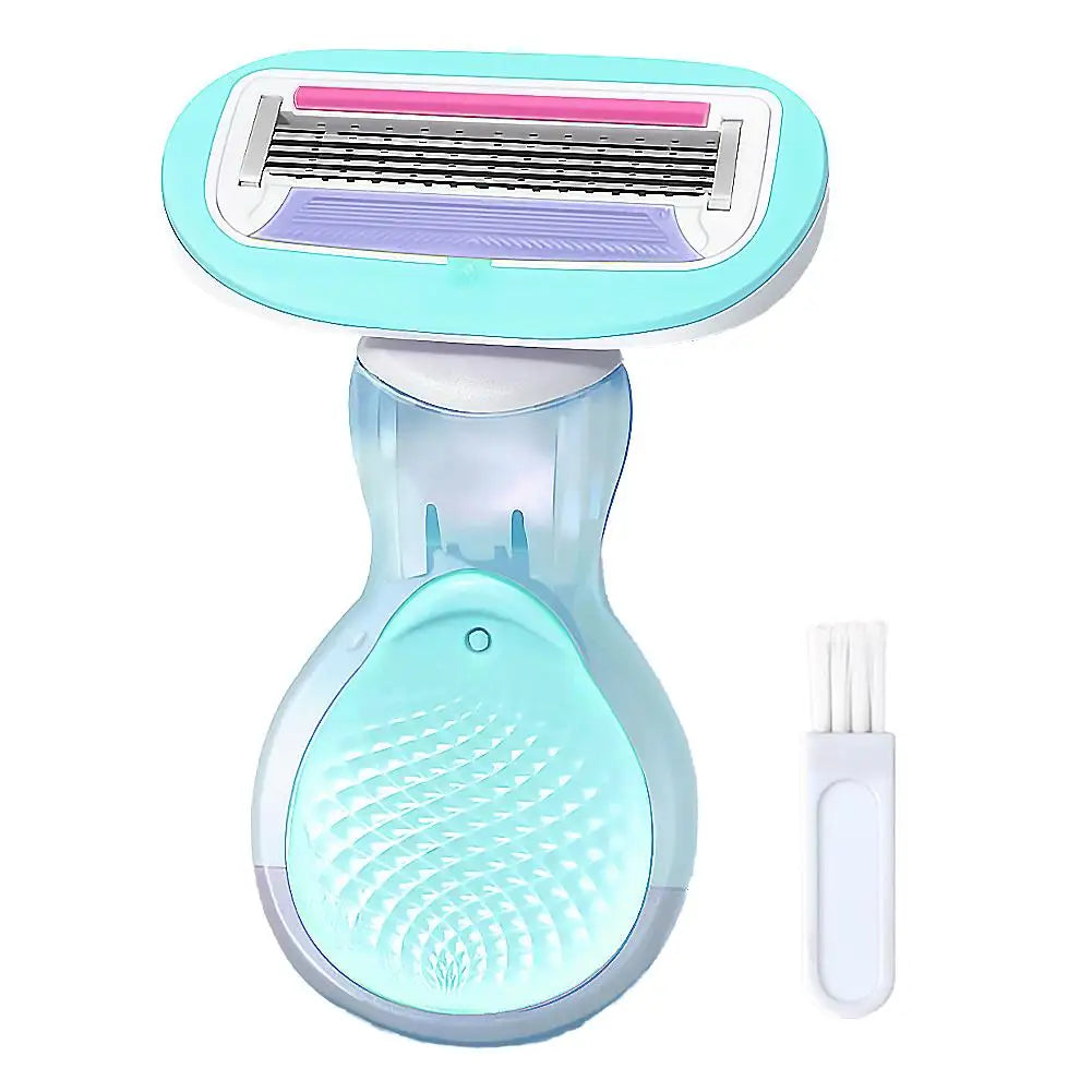 Women's Travel Razor Set – Face, Leg & Body Shaving Kit