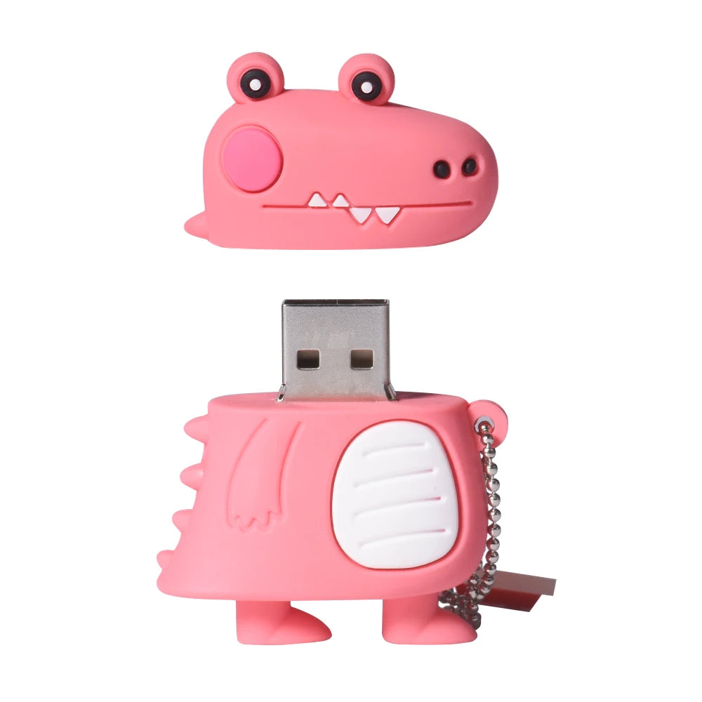 JASTER Cute Cartoon USB Flash Drive 8GB–64GB | Cat & Fox USB Flash Drive PRIMED