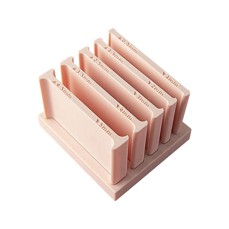 Polymer Clay Strip Rolling Mold 0.5–5mm | DIY Jewelry Tool
