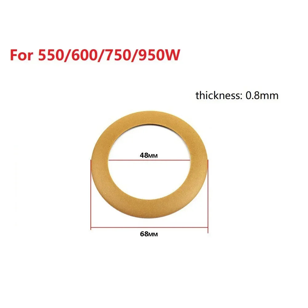 PTFE Piston Ring for Air Compressor 550W–1500W | Yellow