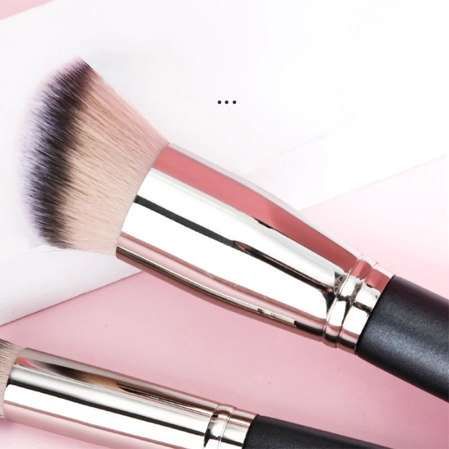2-Piece Foundation & Concealer Makeup Brush Set – Soft Nylon