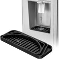 Silicone Refrigerator Drip Tray – Cuttable Water Dispenser Pad Silicone Drip Tray PRIMED black