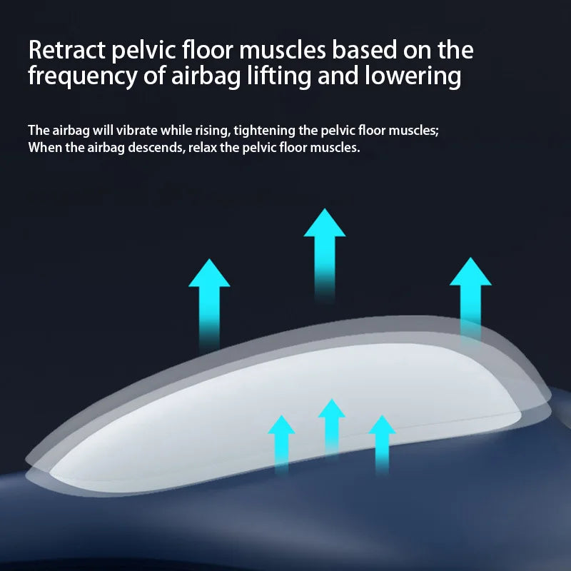 Unisex Pelvic Floor Muscle Trainer – Vibration Heat Airbag