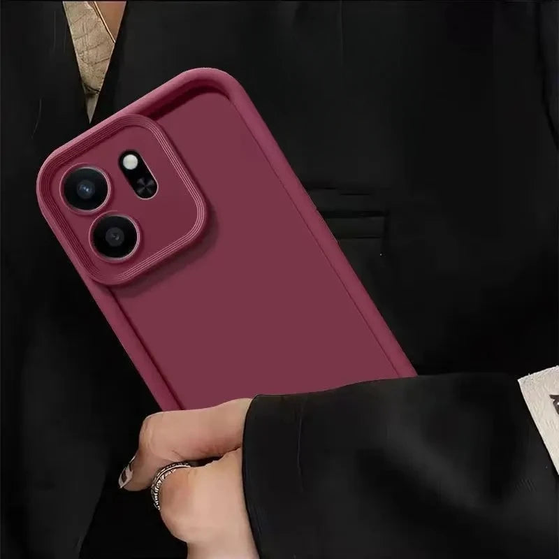 Oppo Reno 13 14 15 Pro Silicone Case – Matte Shockproof Cover Silicone Phone Case PRIMED