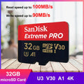 SanDisk Ultra MicroSD Card 32GB–256GB | 4K U1 V10 Dash Cam MicroSD Memory Card PRIMED Extreme PRO 32GB