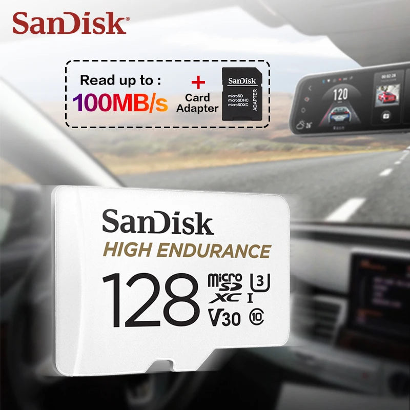 SanDisk 4K MicroSD Card for Dash Cams & Security Cameras MicroSD Memory Card PRIMED