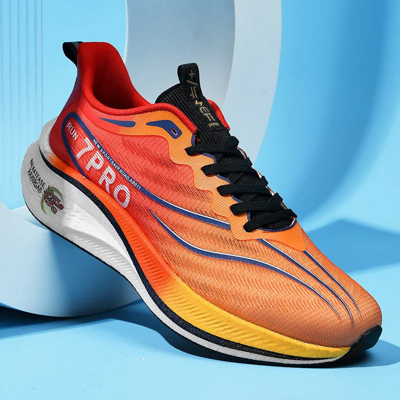 LETCOMFIT Men's Carbon Plate Running Shoes | Non-Slip & Breathable Men's Running Shoes PRIMED
