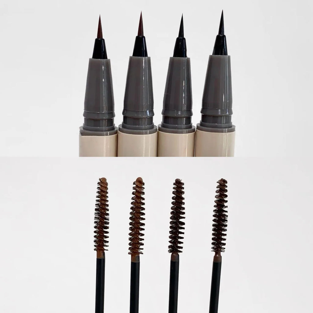 Kakashow Double-Head Eyebrow Pen & Dyeing Cream – Waterproof Eyebrow Makeup Set PRIMED