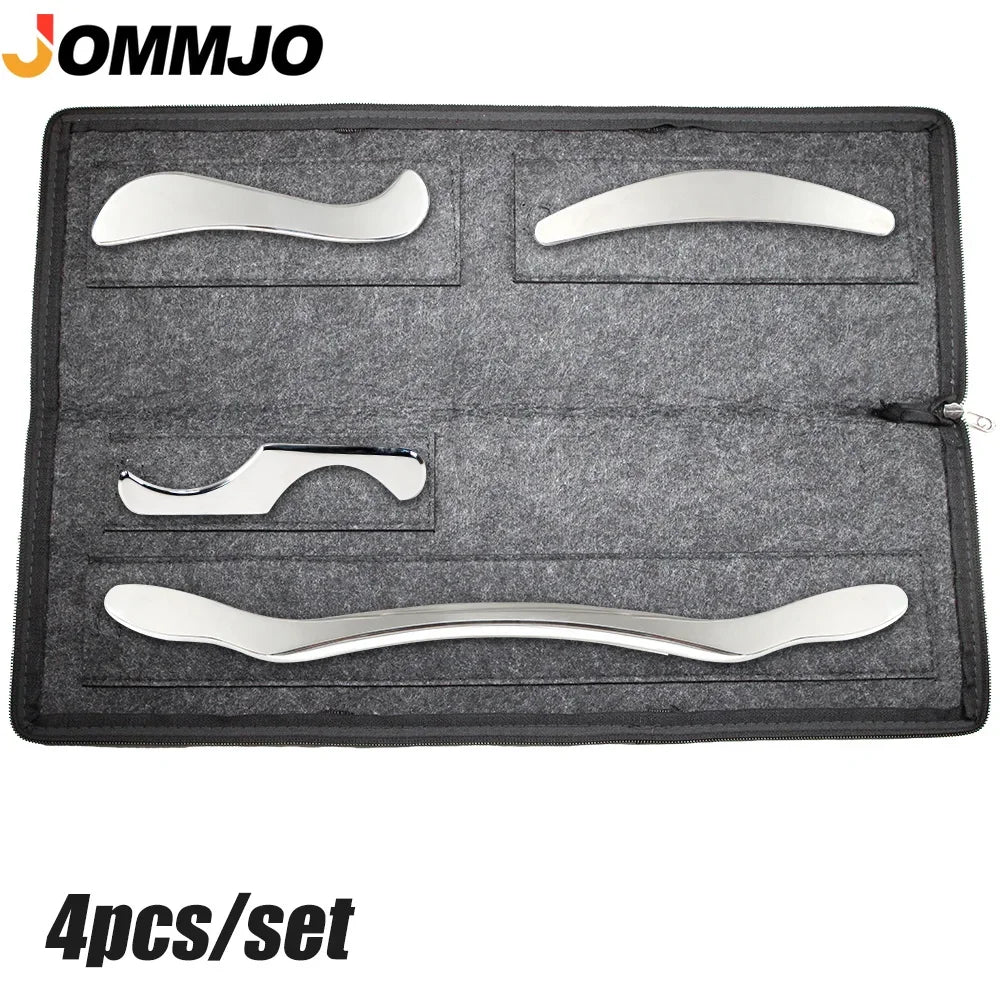 Stainless Steel Gua Sha IASTM Scraping Massage Tool Set Massage Tool Set PRIMED