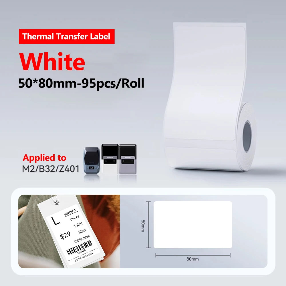 NIIMBOT M2 Bluetooth Thermal Label Printer 300DPI | Portable Thermal Label Printer PRIMED Only 1WH 5080