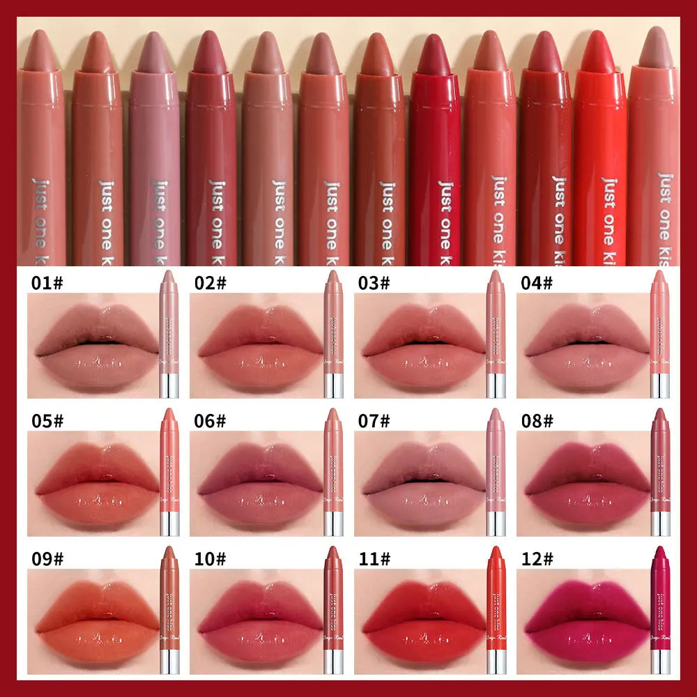 Dragon Ranee Moisturizing Lip Liner Pen – 12 Colors Lip Liner Pen PRIMED