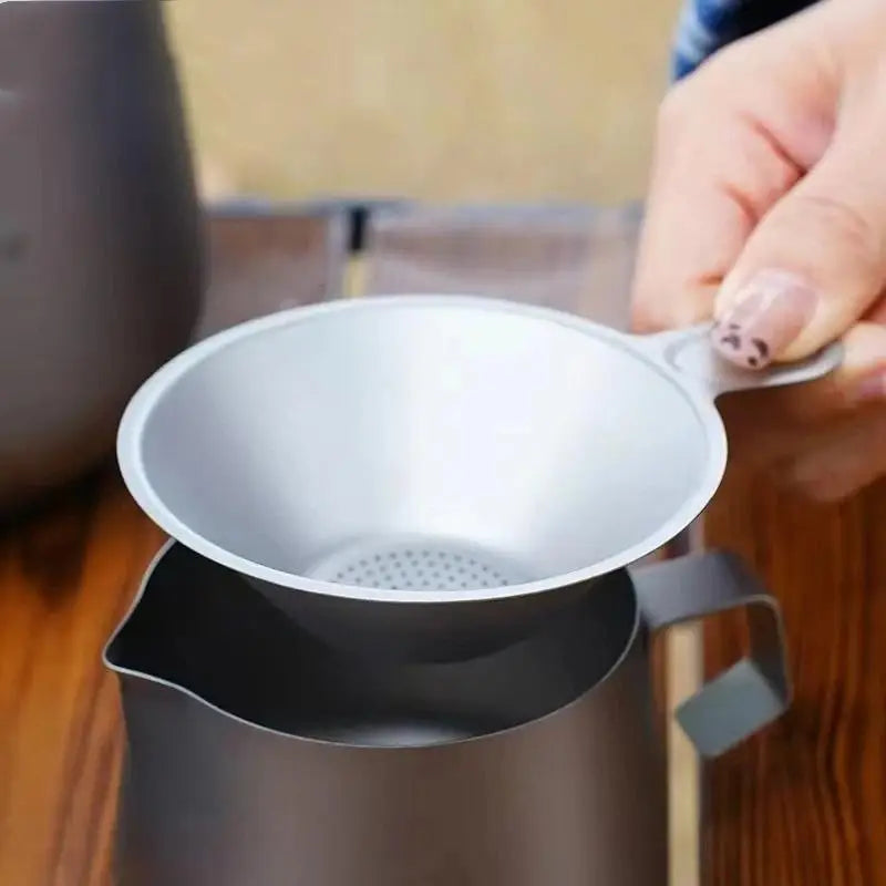 Titanium Tea Strainer 11cm – Fine Mesh Loose Leaf Infuser