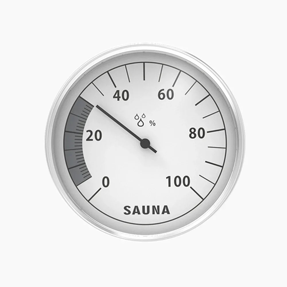 Wall-Mounted Sauna Hygrometer – High-Temp Humidity Gauge